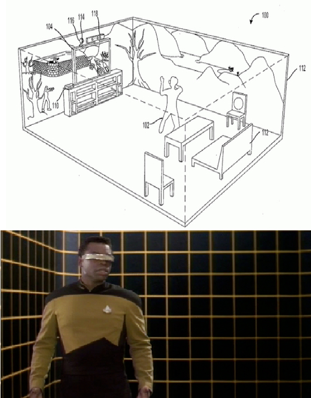 Microsoft is planning to bring Star Trek Holodeck technology into our livingrooms.