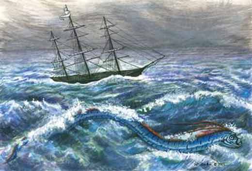 oarfish sea monster