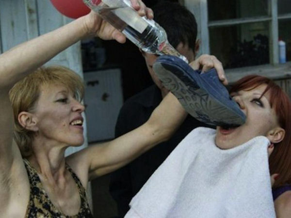 drunk women